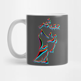 Psychedelic Bagpiper Mug